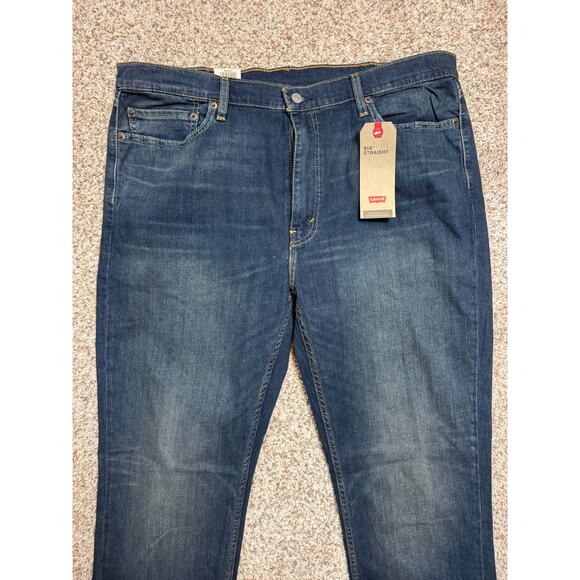 NWT, Men's Levi's 514 Blue Jeans/Pants size 40X34 STRETCH; Blank Red Tab - Picture 11 of 11